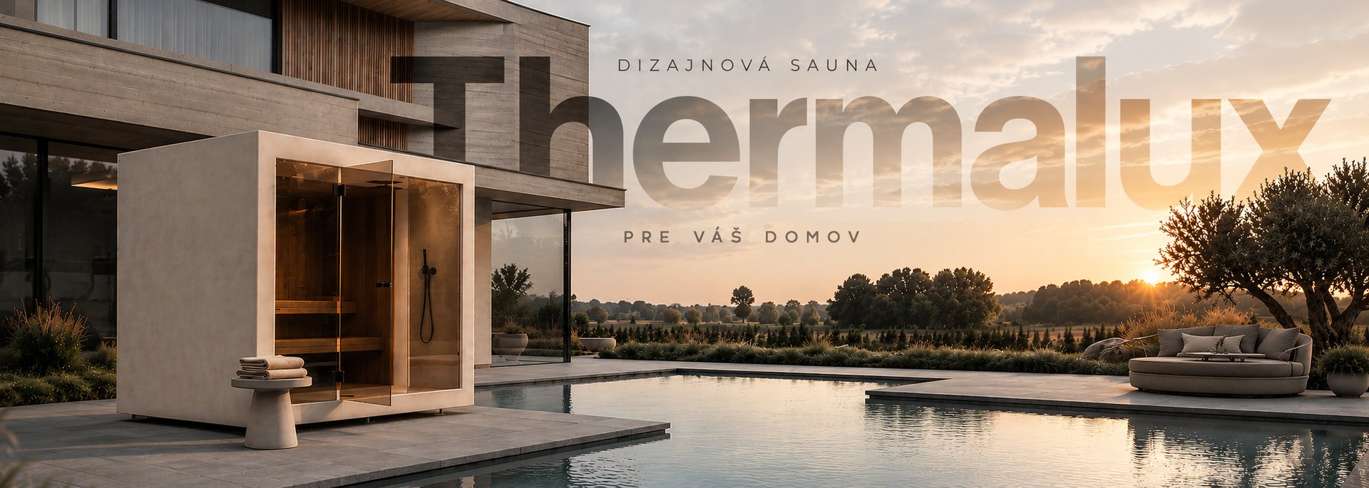 Dizajnová sauna Thermalux pre váš domov